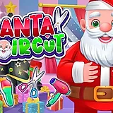 play Corte de pelo de Santa