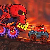 play Car Eats Car: Wulkanowa przygoda